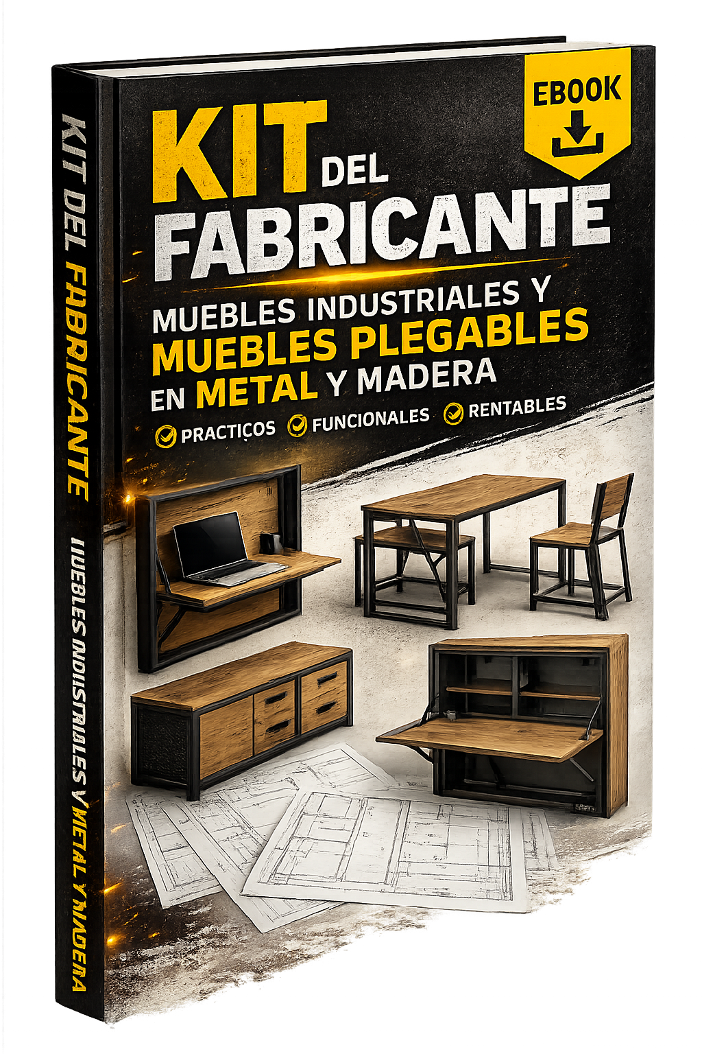50 PLANOS DE MUEBLES PLEGABLES + 6 BONOS DE REGALO